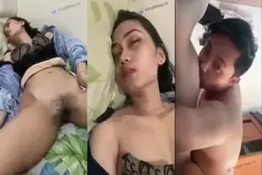 Gadis Cantik Pasrah Goyang Kasur Bareng Pacar