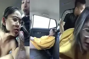 Gadis Cindy Cantik Pasrah Kasur Mobil Sepi